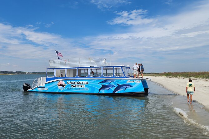 2 HR Dolphin Tour in North Myrtle Beach - The double-deck catamaran makes a difference