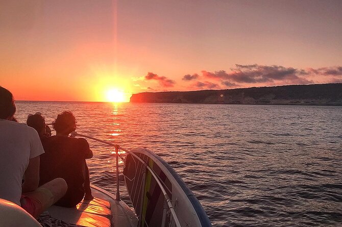 3-Hour Dolphin watching at sunset with aperitif - A small group, but not a private charter
