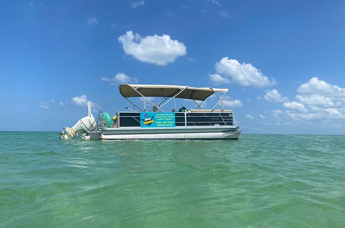 4 Hour Dolphin and Sandbar Cruise - Reaching the barrier-island beach and sandbar