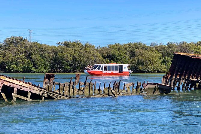 90 Minute Port River Dolphin & Ships Graveyard Cruise - The Ships’ Graveyard and its half-sunken vessels