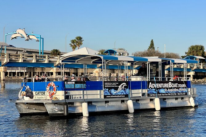Adventure Boat Tours Dolphin Tails & History Cruise St Augustine - Historic views without leaving the boat