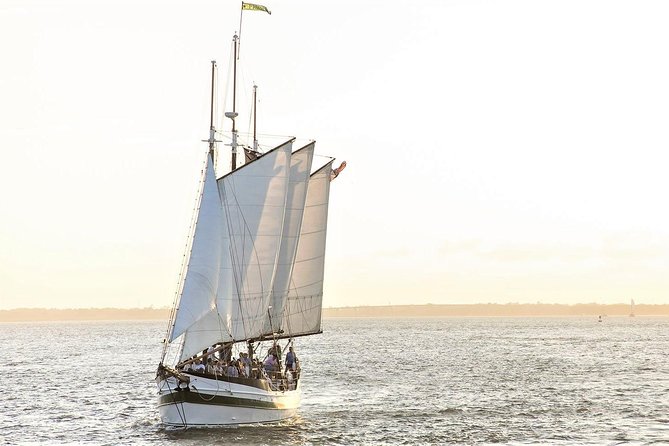 Afternoon Schooner Sightseeing Dolphin Cruise on Charleston Harbor - What the 90-minute sailing feels like
