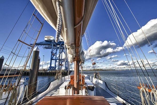 Afternoon Schooner Sightseeing Dolphin Cruise on Charleston Harbor - Dolphin watching without false promises