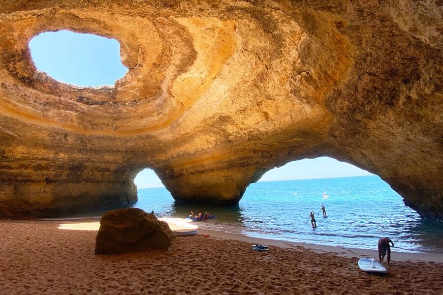 Albufeira: Benagil Caves & Dolphin Watching Speed Boat Tour - What the speedboat feels like