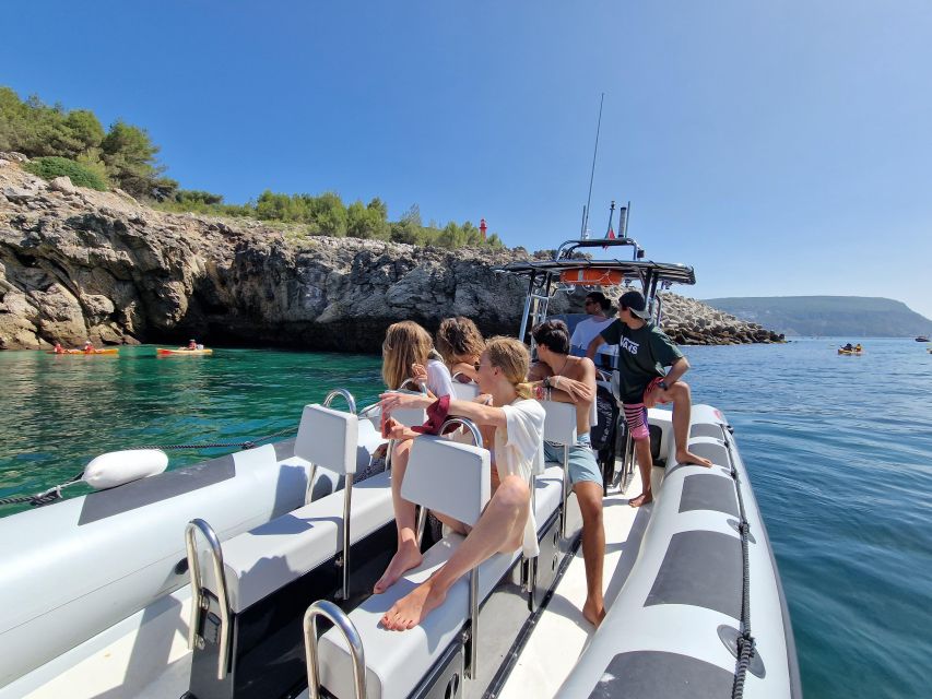 Arrábida Natural Park/Sesimbra: Dolphin Watching - Why the Small Zodiac Boat Matters