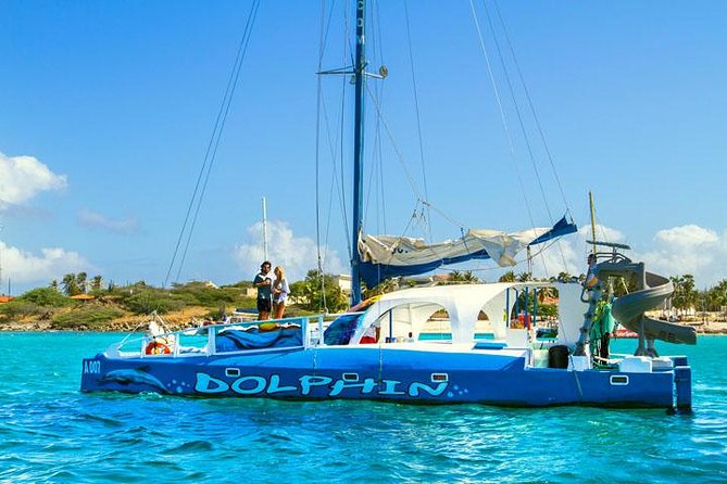 Aruba Sunset Sail Cruise Aboard The Dolphin Catamaran - A two-hour evening on Aruba’s north coast