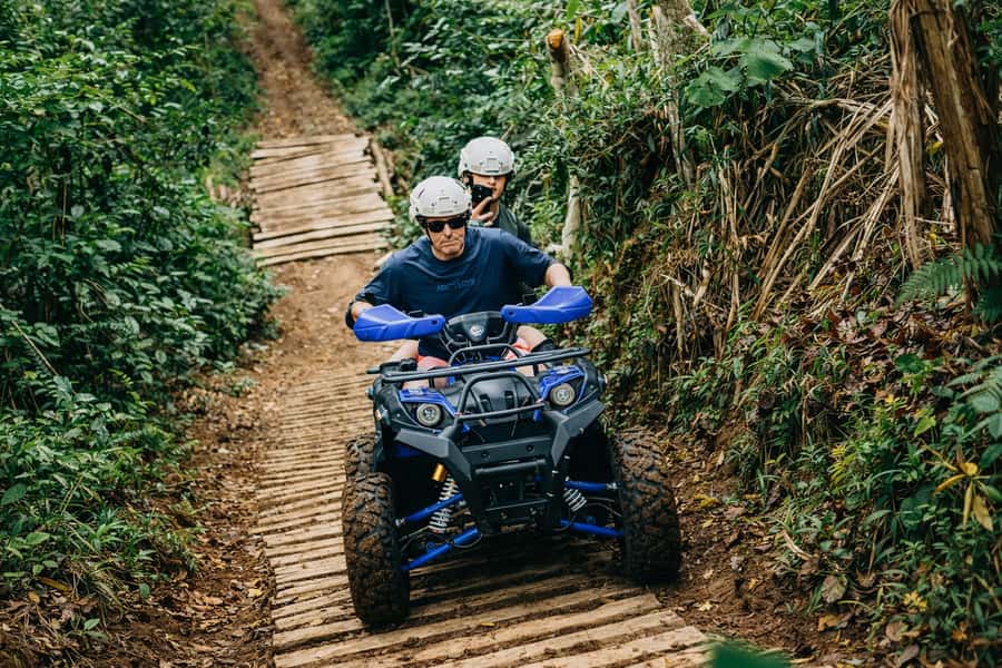 Bali: Dolphin Swimming Tour with ATV Quad Bike & Waterfall - Lovina snorkeling: a pleasant extra, not the main event