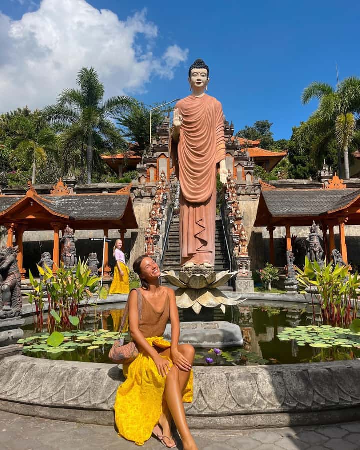 Bali: Dolphin Watching, Snorkeling, and Munduk Day Tour - Brahmavihara Arama, Bali’s Buddhist Sanctuary