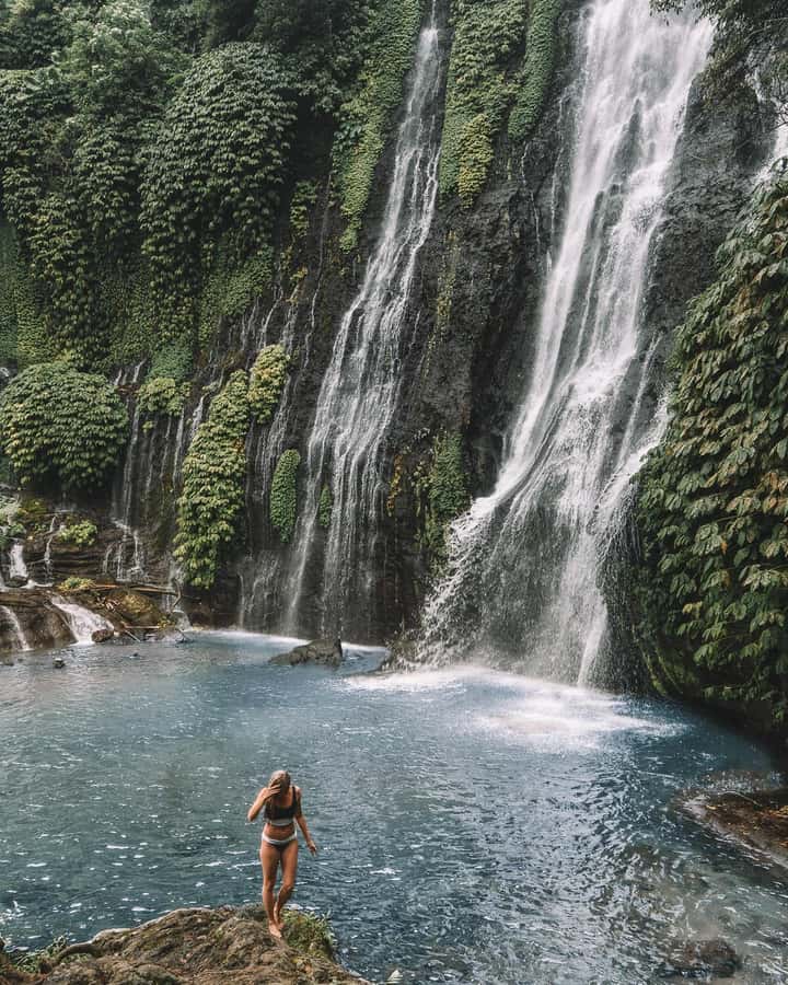 Bali: Dolphin Watching, Snorkeling, and Munduk Day Tour - Banyumala Twin Waterfalls In Munduk