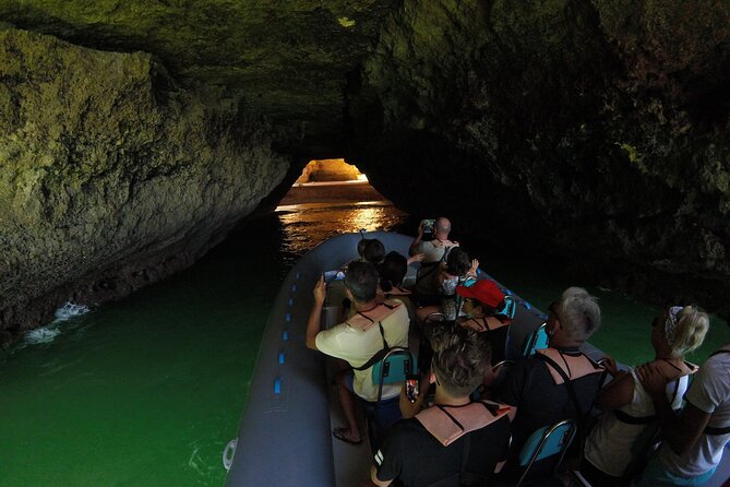 Benagil Caves and Dolphins from Albufeira - Searching for dolphins along the Algarve coast