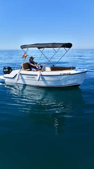 Benalmádena: license-Free Rent Boat for Dolphin Watching