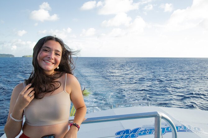 BIG Sunset Cruise - Dinner & Dolphin Watching in Guam - VIP seating beside the captain