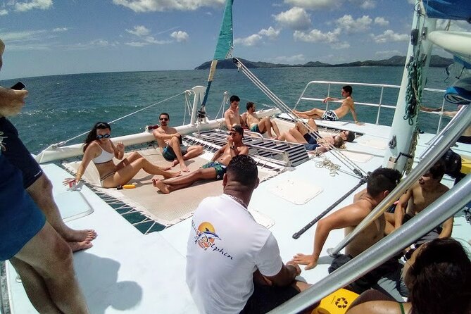 Blue Dolphin Catamaran Snorkeling Sunset Cruise from Tamarindo - The ride from Tamarindo to Playa Huevo