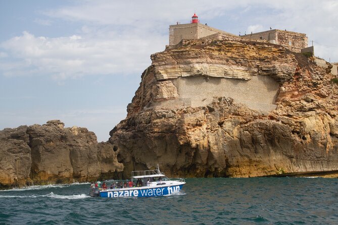 Boat Tour : Observation of Dolphins and Nazareth Canyon - Boats, jet skis, and the working marina