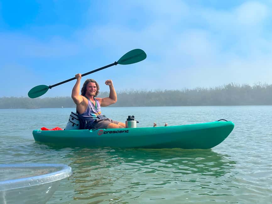 Bonita Springs Clear Kayak Tour with Dolphins & Manatees - Starting out with a clear kayak and carbon paddle