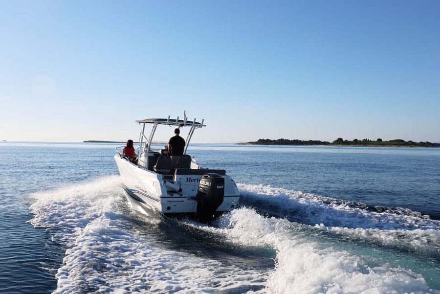 Brijuni Islands: Sunset & Dolphins private boat tour - How the private price works for different group sizes