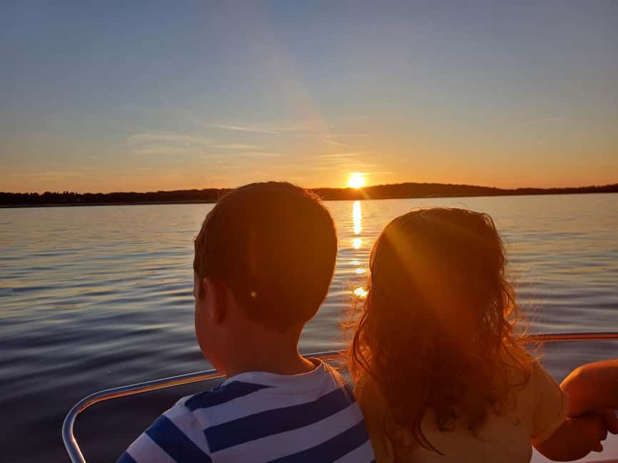 Brioni Private Sunset and Dolphin Boat Tour up to 11 people - Silence, music, and the drone view