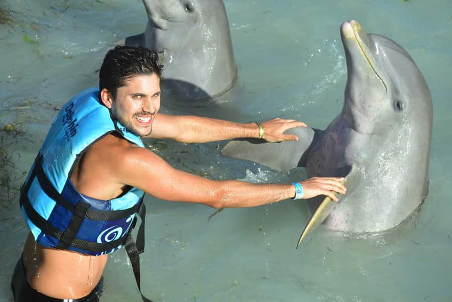 Cancun: Dolphin Encounter on Isla Mujeres and Garrafon Park - From Cancun’s dock to the waters of Isla Mujeres