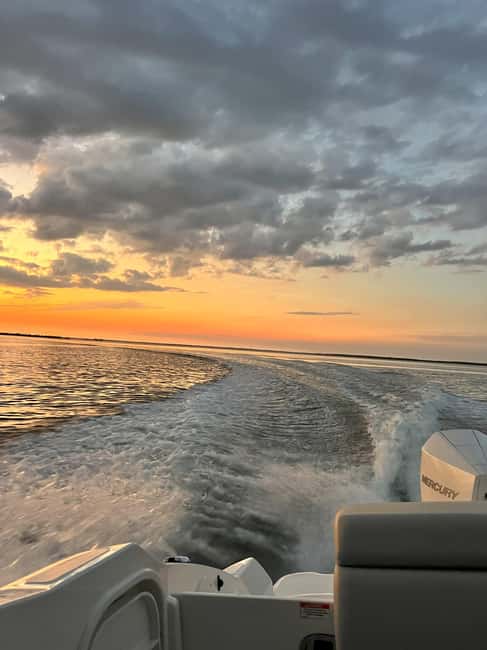 Cape Coral: Private Dolphin and Sunset Cruise - Leaving Cape Coral on a 27-foot Sea Ray