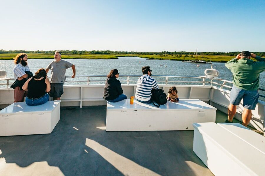 Cape May: Cape May Island Sunset Cruise & Dolphin Watching - Sunset Over Delaware Bay