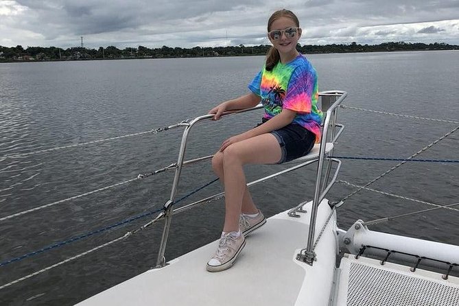 Catamaran Sailing Dolphin/Manatee Watch in Daytona Beach - A relaxed ride, not a high-speed sailing adventure