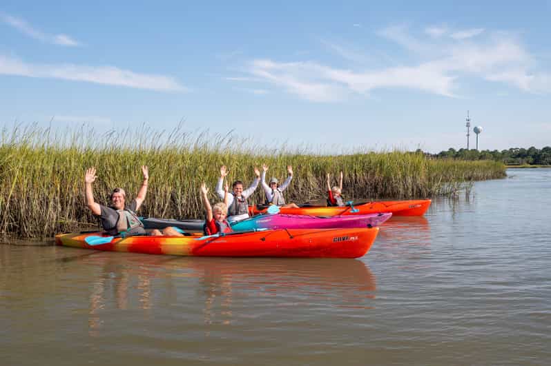 Charleston: Folly Beach Afternoon Kayak Dolphin Safari - Learning the Strokes Before Chasing Dolphins