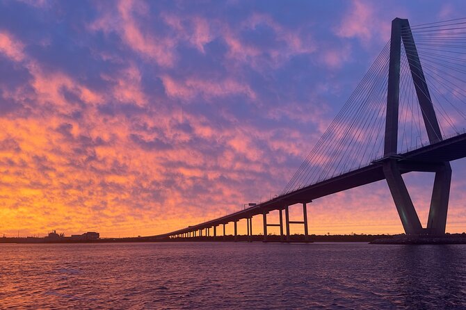 Charleston Harbor Sunset Cruise Scenic Views and Dolphin Spotting - Key Points at a Glance