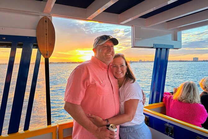 Charleston Harbor Sunset Cruise Scenic Views and Dolphin Spotting - A Small Boat Makes the Evening More Personal