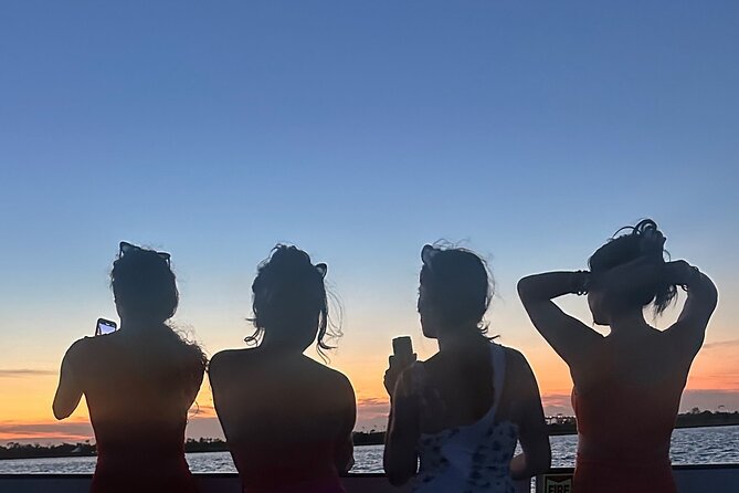 Charleston Harbor Sunset Cruise Scenic Views and Dolphin Spotting - The Ravenel Bridge Becomes the Evening Backdrop