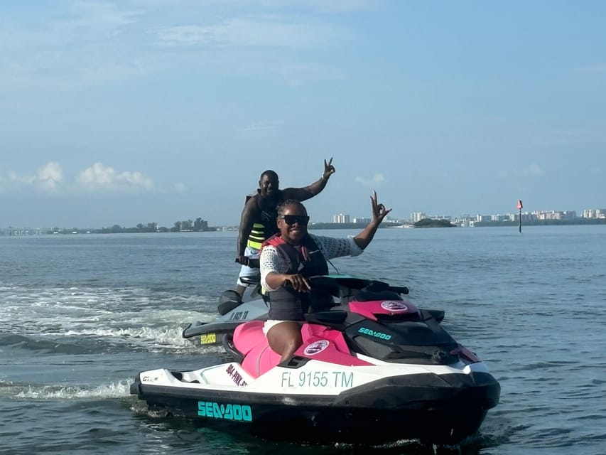 Clearwater: 1 Hour Jetski Dolphin Tour with Guide - Dolphins are a welcome possibility, not a promise