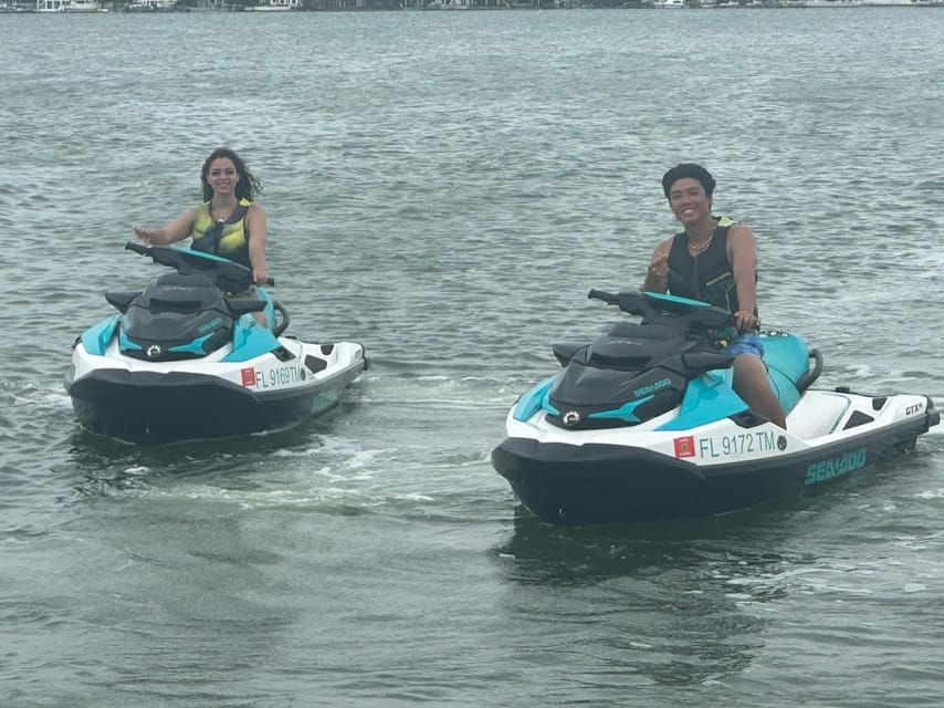 Clearwater: Dolphin Jet Ski Tour - 1 SKI FOR UP TO 3 PEOPLE - A family-friendly ride with real limits