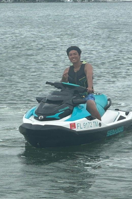 Clearwater: Dolphin Jet Ski Tour - 1 SKI FOR UP TO 3 PEOPLE - Riding toward Honeymoon Island