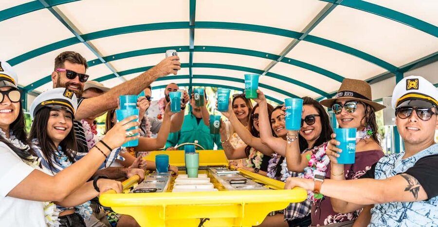 Clearwater: Island Hop and Dolphin Watch Boat Tour - Boarding a boat for up to 20 people