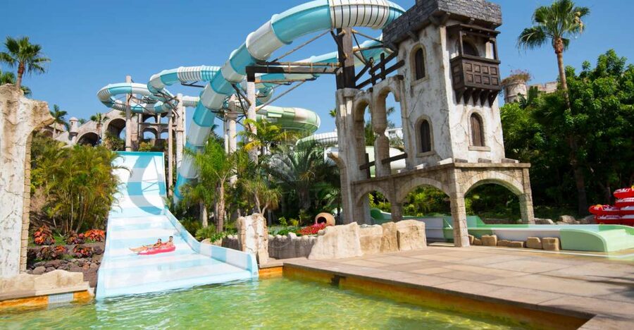 Costa Adeje: Aqualand Water Park Ticket with Dolphin Show - Pirate Island and Puerto Pirata for Small Children