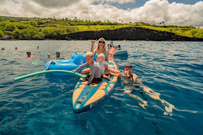 Deluxe Snorkel & Dolphin Watch Aboard a Luxury Catamaran from Kailua-Kona - The Cruise Along Kona’s Gold Coast