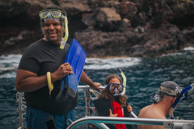 Deluxe Snorkel & Dolphin Watch Aboard a Luxury Catamaran from Kailua-Kona - Snorkeling at Red Hill, With a Realistic Expectation
