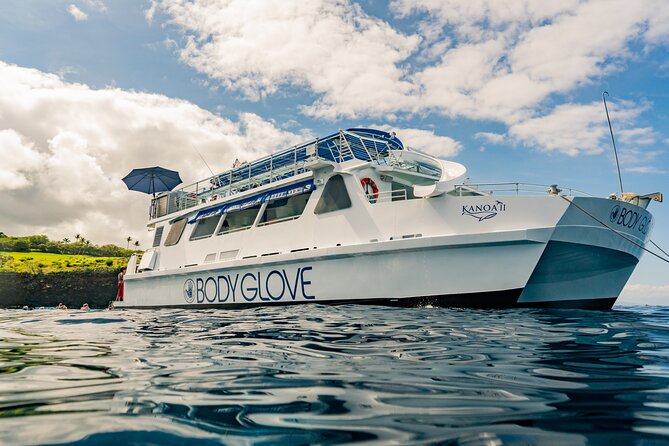 Deluxe Snorkel & Dolphin Watch Aboard a Luxury Catamaran from Kailua-Kona - Breakfast on the Way to Red Hill