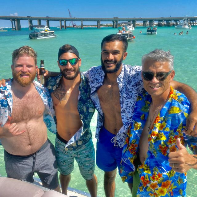 Destin: Private Charter to Crab Island with Dolphin Sighting - How the four-hour schedule affects the day