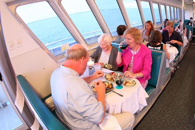 Dinner Cruise with Dolphin Watching from Cape May - What dinner is really like on board