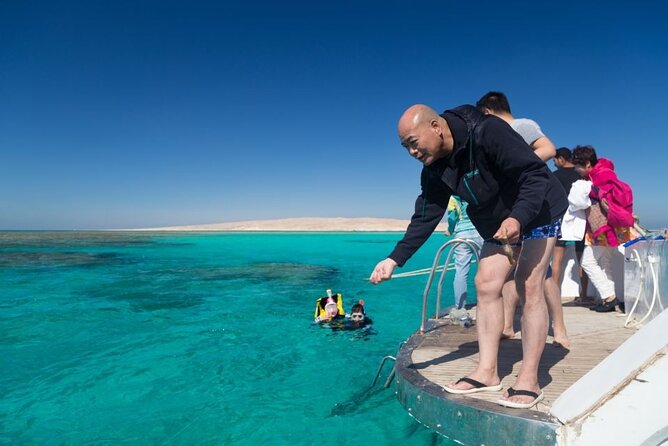 Discover the Magic in Snorkeling Expedition to Dolphin House - First look at the Red Sea from the boat