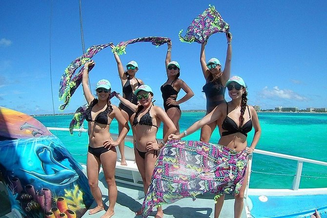 Dolphin Catamaran Snorkel and Sail with Open Bar - Boca Catalina Bay brings reef fish and more water time