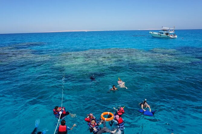 Dolphin house Snorkeling trip with Banan & Sofa Boat in Hurghada - The search for dolphins in the open Red Sea