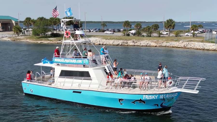 Dolphin & Scenic Bay Sightseeing Cruise Up to 49, Pensacola - Setting out on The Frisky Mermaid