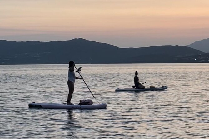 Dolphin-spotting SUP tour with Golfo Aranci aperitif - What the $71.15 price includes