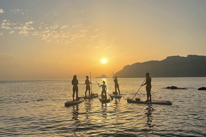 Dolphin-spotting SUP tour with Golfo Aranci aperitif - Sunrise or sunset: choosing the right departure