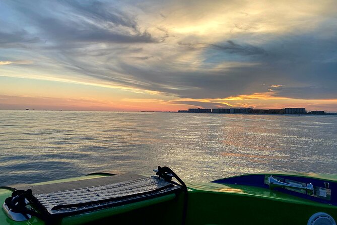 Dolphin & Sunset Cruises in Destin FL aboard the Hydrojet - How the $38 price holds up
