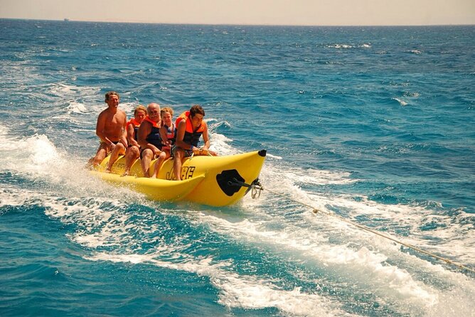 Dolphin tour & banana boat fun with snorkeling from Hurghada - Crew service and communication