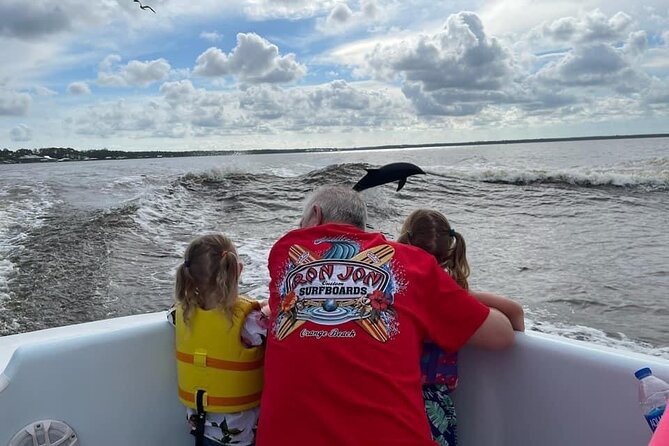 Dolphin Watching aboard the Cold Mil Fleet - Setting out from Bay La Launch Avenue