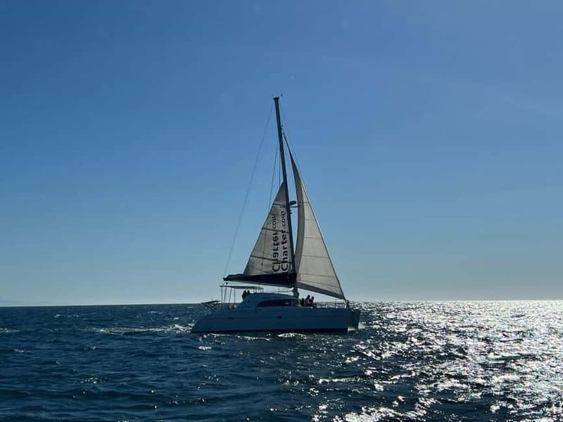 Dolphin watching in Estepona - Views Toward Gibraltar and Morocco