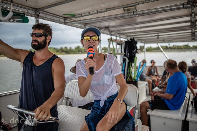 Dolphin Watching Nature Cruise and Eco Tour from Hubbard's Marina in John's Pass - What the Big Blue Boat feels like